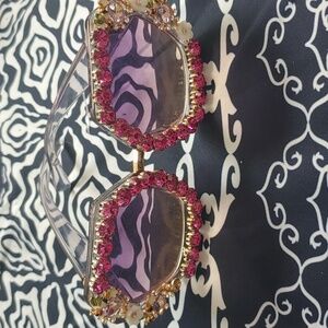 Women's Oversized Sunglasses, bought the glasses and blinged it out